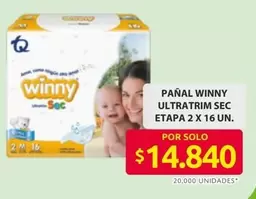 Winny - PAÑAL ULTRATRIM SEC ETAPA 2