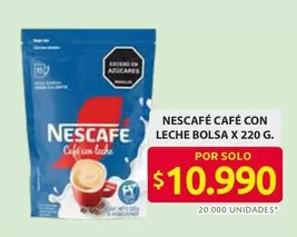 Nescafé - CAFÉ CON LECHE BOLSA