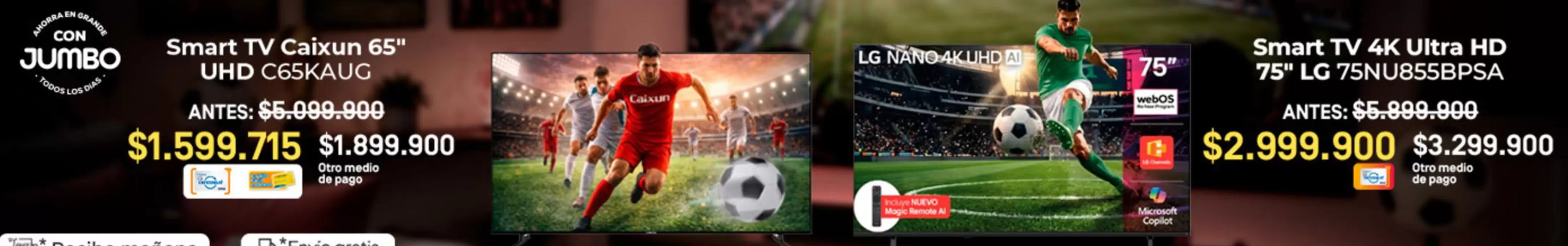 Jumbo - Smart TV 55" UHD COXUALIC