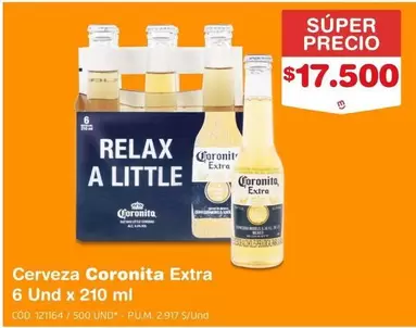 Relax - Cerveza Coronta Extra