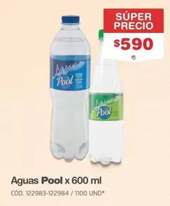 Pool - Aguas x 600 ml