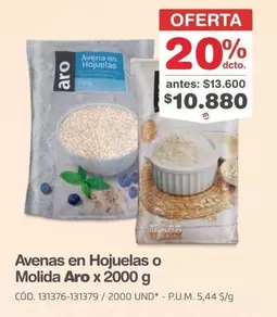 Aro - Avenas en Hojuelas o Molida
