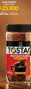 Tostao - Café INSTANTÁNEO GRANULADO