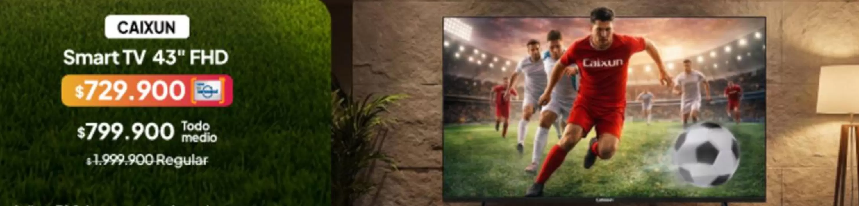 Smart -  TV 43" FHD