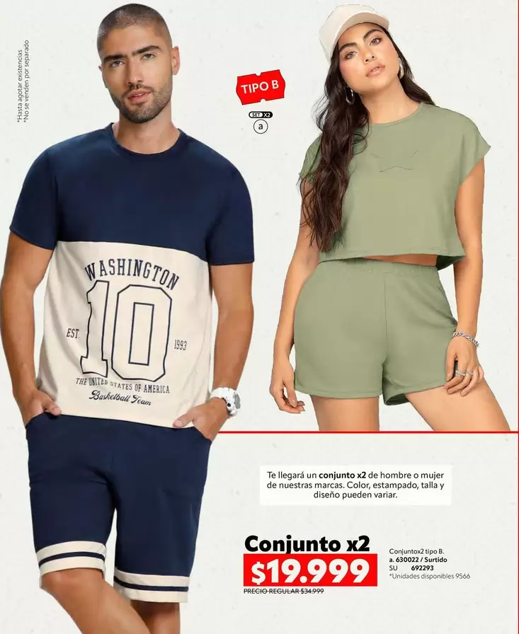 Team - Conjunto x2