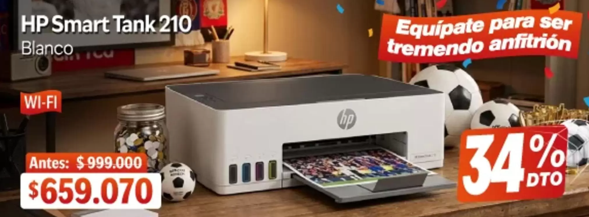 HP - Smart Tank 210