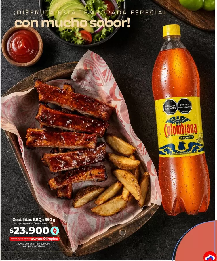 Colombiana - Costillas BBQ