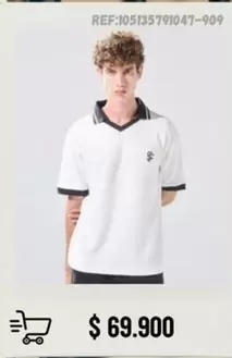 Men's Polo Shirt REF:105135791047-909