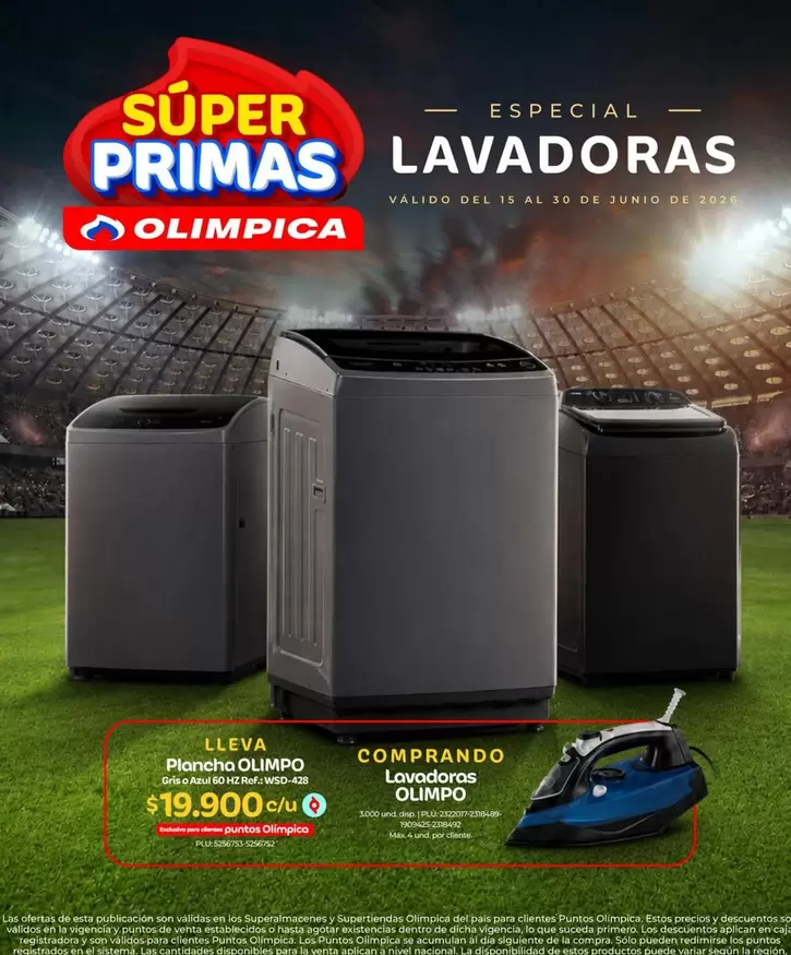 Olimpica - Lavadoras