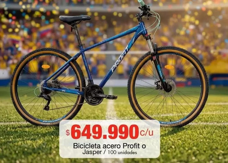 Profit - Bicicleta acero o Jasper