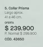 Collar Prisma