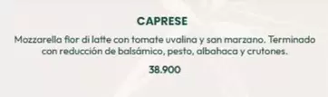 San - CAPRESE