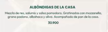 De La Casa - ALBÓNDIGAS DE LA CASA