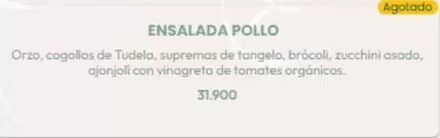 Tudela - ENSALADA POLLO