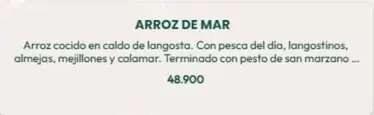 Mar - ARROZ DE MAR