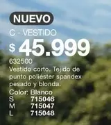 C - VESTIDO 632500