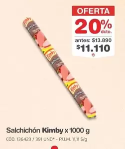 Salchichón x 1000 g
