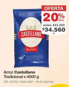 Castellano - Arroz Blanco