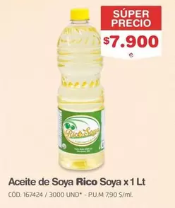 Rico - Aceite de Soja x 1 Lt