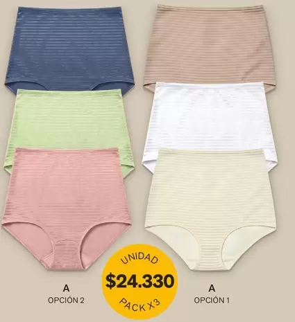Pack of 3 Panties