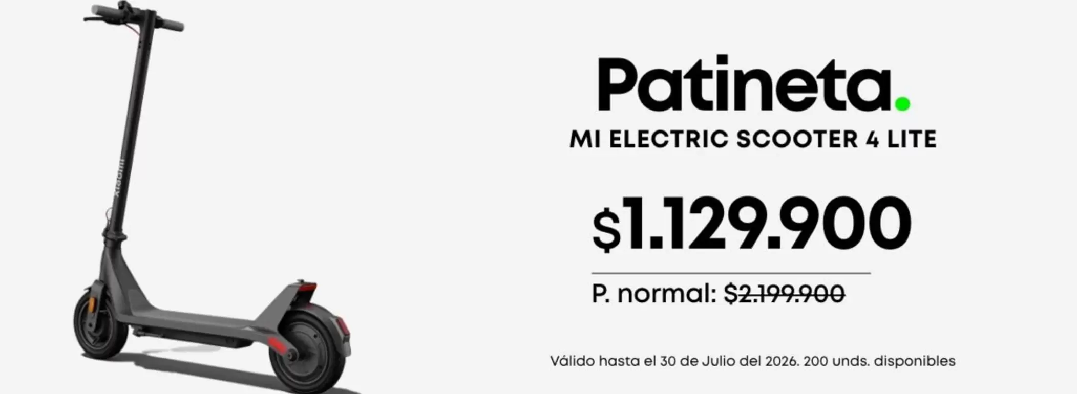 Xiaomi - MI ELECTRIC SCOOTER 4 LITE