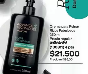 Advance - Crema para Peinar Rizos Fabulosos (130811)