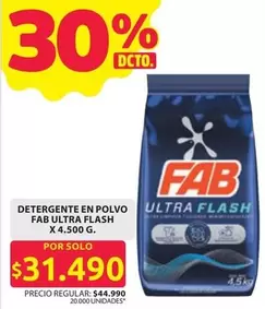 Fab - DETERGENTE EN POLVO