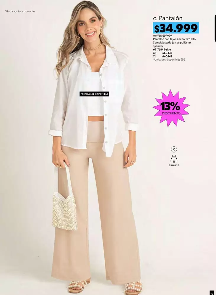 XS - Pantalón