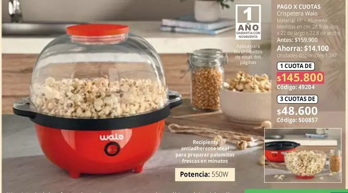 Pago - Crispetera Wels