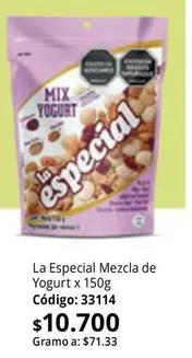 La Especial - Mezcla de Yogurt x 150g