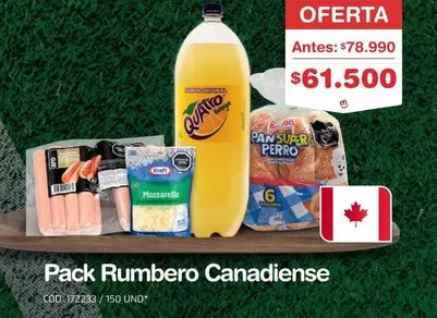 Aro - Pack Rumbero Canadiense COD. 172233 / 150 UND