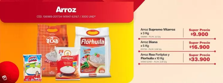Diana - Arroz Supreme Vitarenos