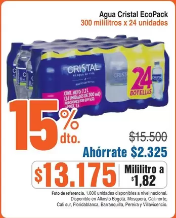 Cristal - Agua EcoPack