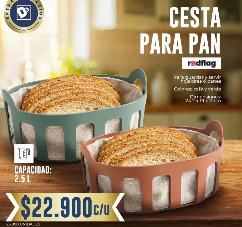 CESTA PARA PAN