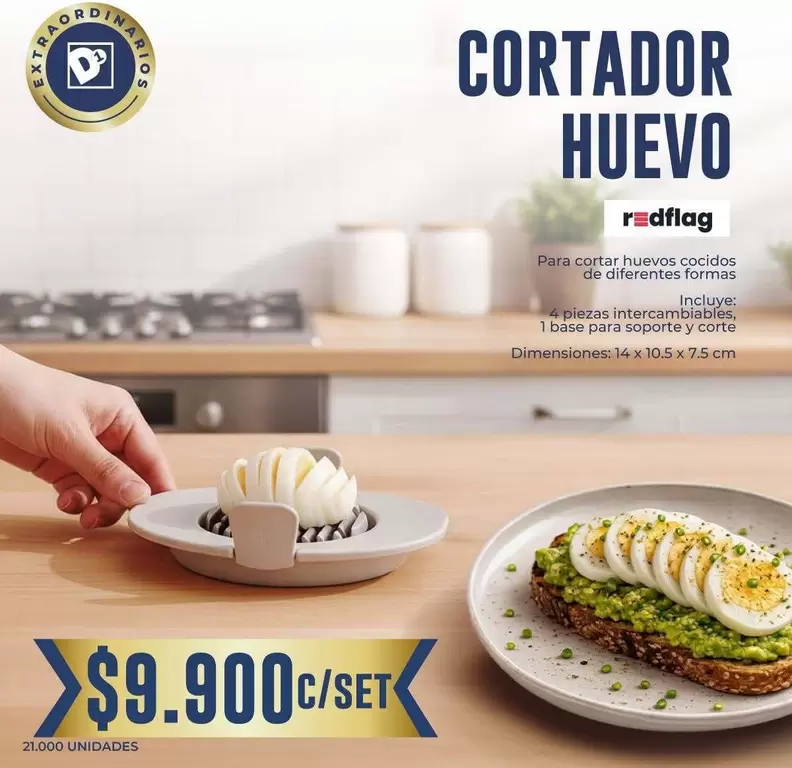 Cortador Huevo