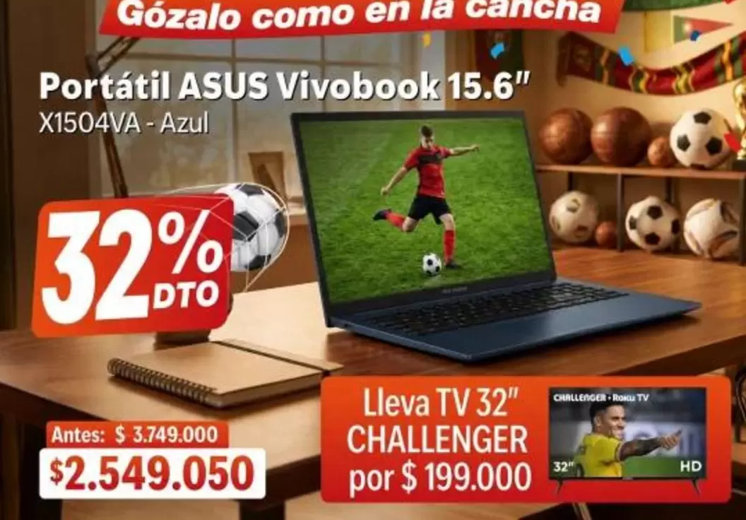 Asus - Portátil ASUS Vivobook 15.6" X1504VA