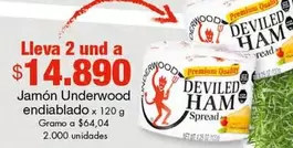 Premium - Jamón Underwood endiablado
