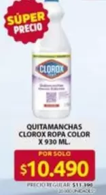 Clorox - QUITAMANCHAS ROPA COLOR