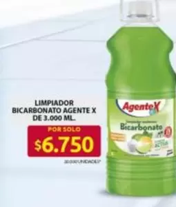 LIMPIADOR BICARBONATO AGENTE X
