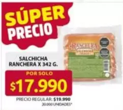 ranchera - SALCHICHA RANCHERA