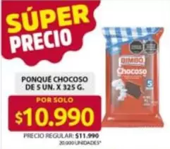 Bimbo - PONQUÉ CHOCOSO