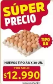 HUEVOS TIPO AA