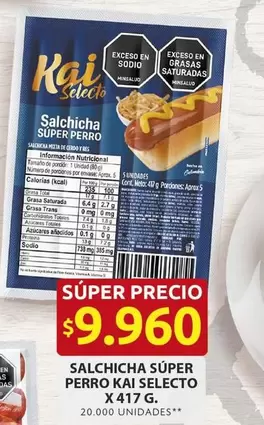 Mixta - SALCHICHA SUPER PERRO