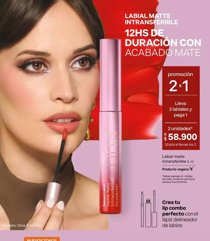 Lip - LABIAL MATTE INTRANSFERIBLE