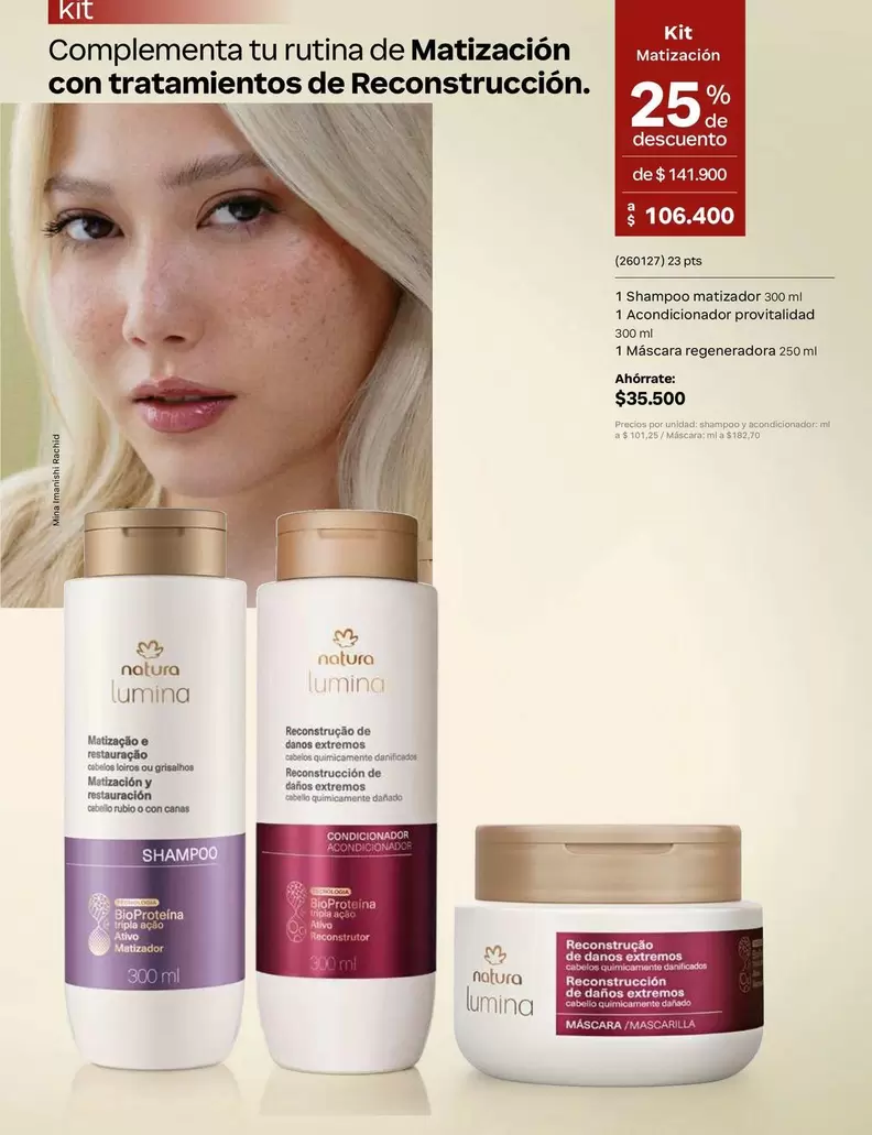 Natura - Kit Matização
