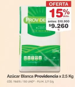 Providencia - Azúcar Blanca x 2.5 Kg