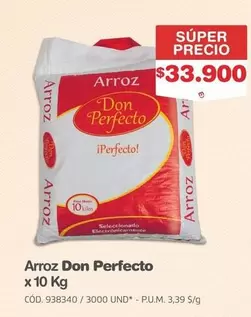Don Perfecto - Arroz x 10 Kg