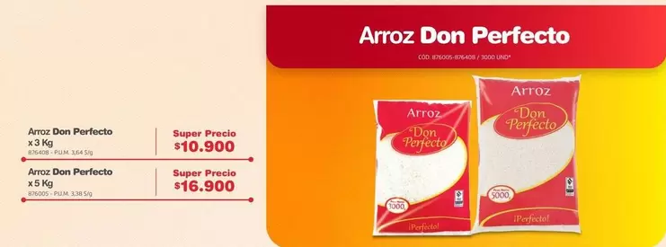 Don Perfecto - Arroz