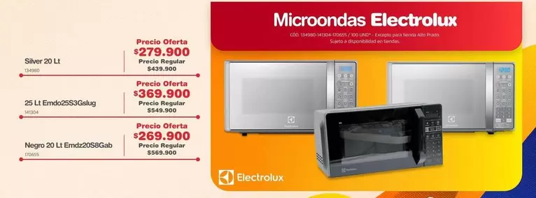 Electrolux - Microondas