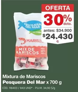 Pesquera del Mar - Mixtura de Mariscos
